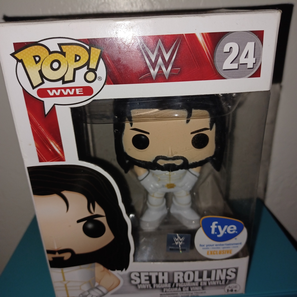Seth Rollins WWE Pop! Vinyl Figure RARE